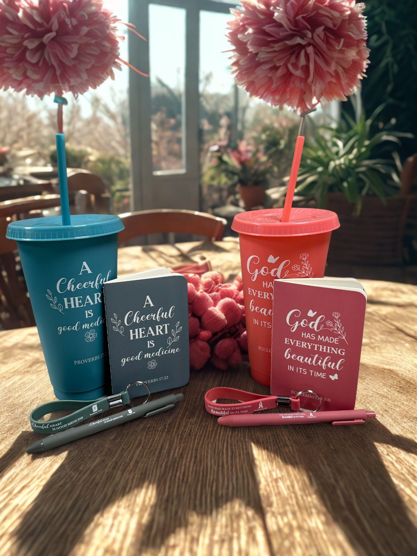 24 oz Tumbler Set- Inspirational Quotes